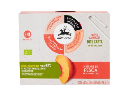 Alce Nero Čučoriedkový Nektár Bez Cukru - 200ml X3