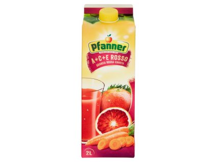 Pfanner šťáva z červených pomerančů a mrkve 2 l