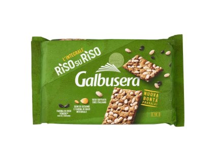 Galbusera Krekry Z Hnedej Ryže S Pufovanou Ryžou  - 380gr