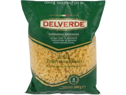 Delverde semolinové těstoviny Mezzi Tubi n.257 500g