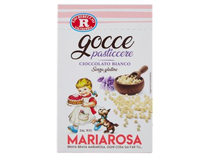 REBECCHI GOCCE CIOCCOLATO BIANCO  125gr