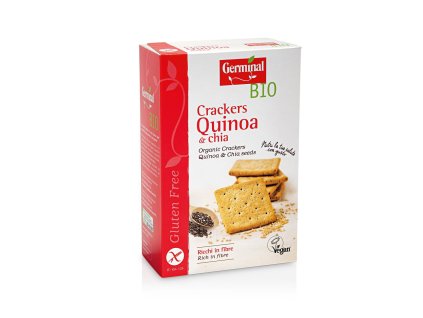 Germinal bezlepkové krekry s quinoou a chia semienkami 150g