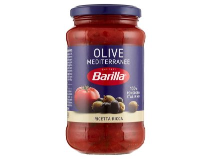 Barilla rajčatová omáčka se zelenými a černými olivami 400 g