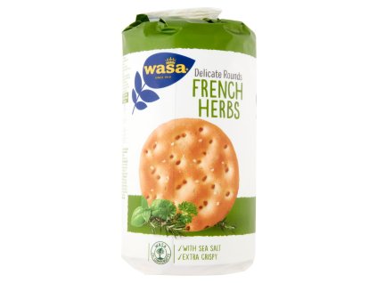 Wasa Jemné Chutné Roundas Francúzske Bylinky - 205gr