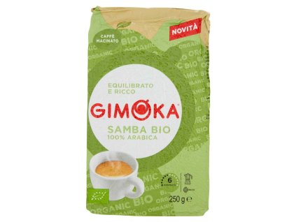 Gimoka Samba BIO mletá káva 250g