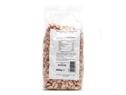 I Biologici Fazuľa Borlotti Z Údolia Cuneo Ita - 500gr