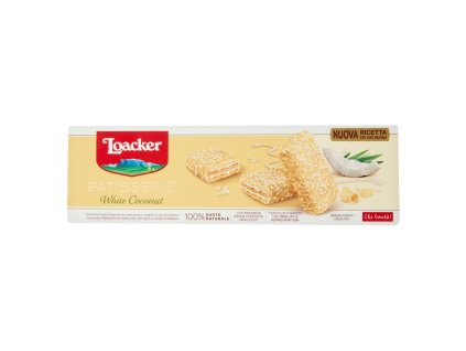 Loacker Patisserie sušienky biely kokos - 100 g