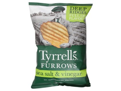 Tyrrell'S Chipsy S Mořskou Solí A Octem - 150g