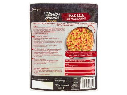 Pedon hotová zeleninová paella 220g