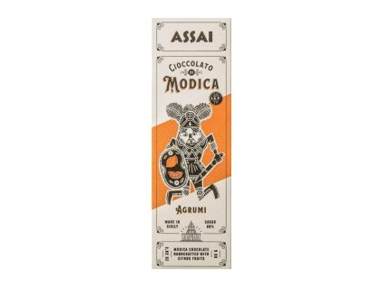 Assai Čokoláda Modica S Citrusovými Plody - 80g