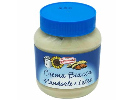 Gandola Biely Mandľový Krém - 350gr