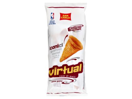 San carlo kukuričné kornúty 6 x 22 g
