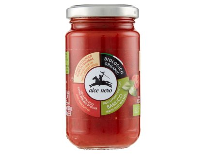 Alce Nero rajčatová omáčka s bazalkou 200 g