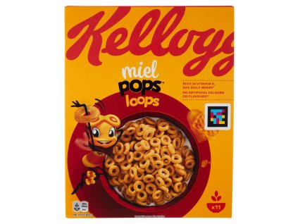 Kellogg’s cereálne krúžky s medom 330g