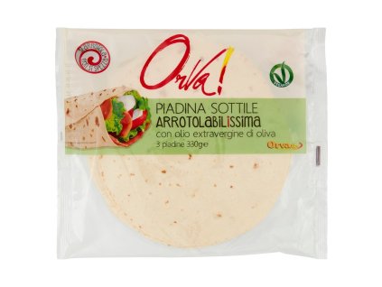 Orva Tenká Vegánska Piadina - 330gr