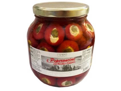 S.A.Tos Chilli Papričky S Ricottou A Kapary - 314ml