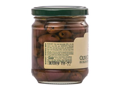 Lanfranco olivy bez kôstky v extra olivovom oleji 212 g