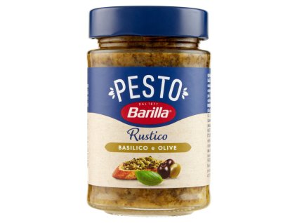 Barilla Rustikální Pesto S Bazalkou A Olivami - 200g