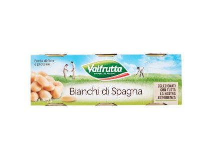 Valfrutta biele španielske fazule 3 x 400 g