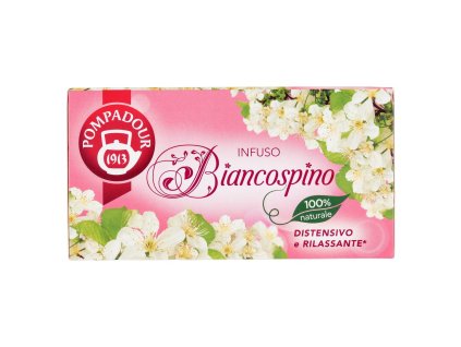 Čaj Pompadour s hlohem 20 ks