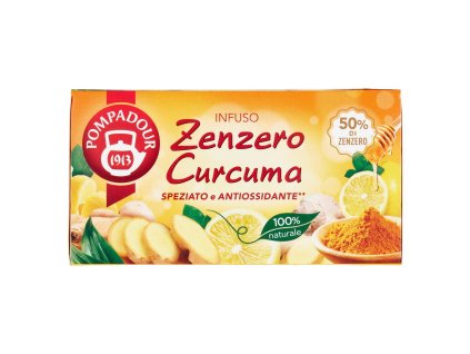 Pompadour Nálev So Zázvorom A Kurkumou - 20