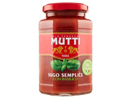 Rajčatová omáčka Mutti s bazalkou 400 g