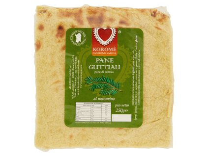 Korome' Rozmarínový Chlieb Carasau  - 250gr