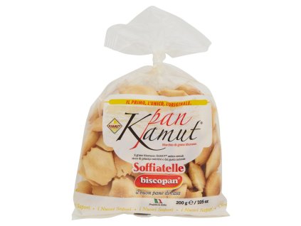 Biscopan ľahké chrumakvé pečivo Soffiatelle zo pšenice kamut 200g