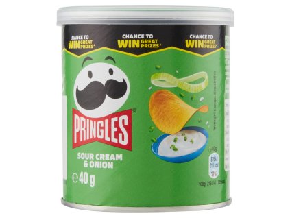 Pringles zakysaná smetana a cibule 40 g