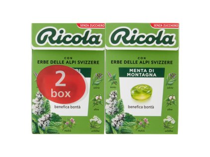 Ricola Mátové Cukříky Monta.Box - 50g X2