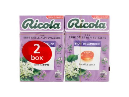 Ricola Ricola Škatuľa S Bazou - 50gr X2