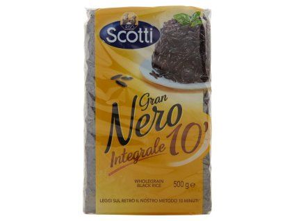 Riso Scotti černá celozrnná rýže 500 g