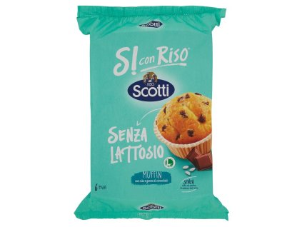 Scotti Bezlaktózové Muffiny - 222gr