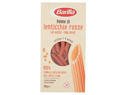 Barilla Penne bezlepkové cestoviny červená šošovica 250g