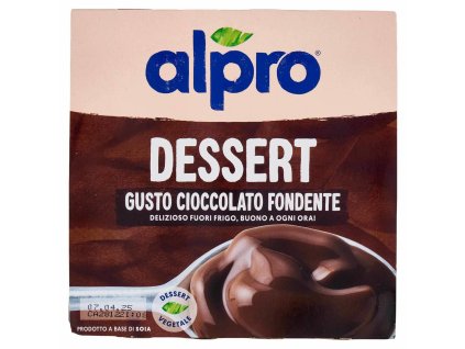Alpro sójový čokoládový dezert 4x125 g