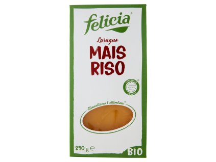 Felicia cestoviny Lasagne kukurično ryžové 250g bez lepku
