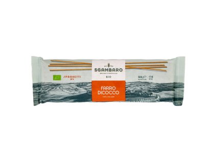 Sgambaro špaldové BIOcestoviny Spaghetti n.5 500g