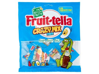 Fruittella Crazy Mix cukríky 10 mini balení