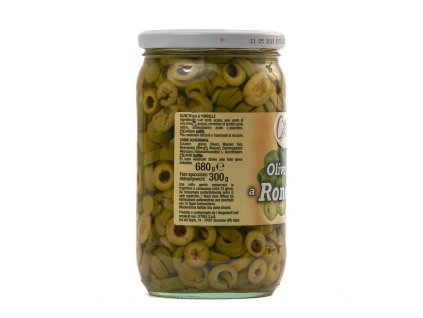 Citres krájané zelené olivy 680 g