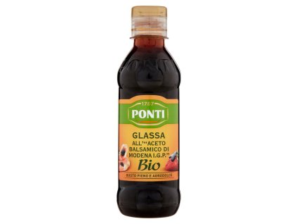 Ponti poleva z balzamikového octu BIO 250g