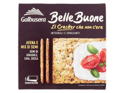 Galbusera Ovsené Krekry Bellebuone So Zmesou Semienok - 200gr