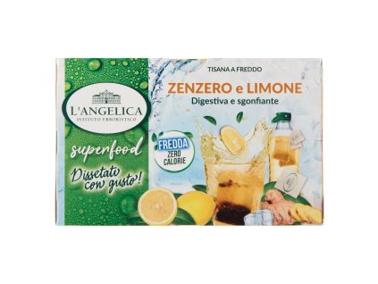 Bylinný čaj L'angelica se zázvorem a citronem 18 ks