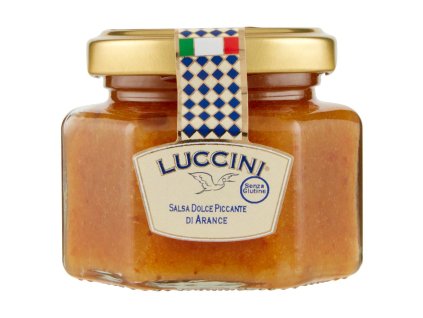 Luccini sladko pikantná omáčka s pomarančom 120g