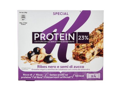 Kellogg's Proteín tyčinky ríbezľa, bez cukru - 112 g