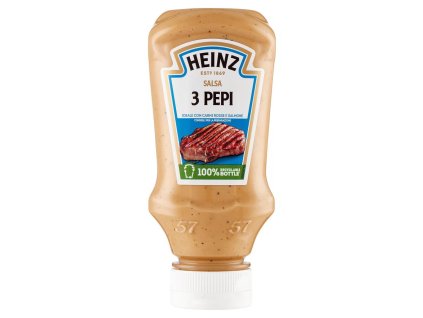 Omáčka Heinz 3 pepper 220 g