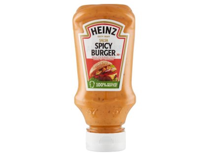 Pikantní omáčka Heinz na hamburgery 220 ml