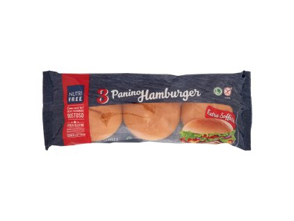 Nutri Free Bezlepkové A Bezlaktózové Hamburgerové Žemle - 110gr