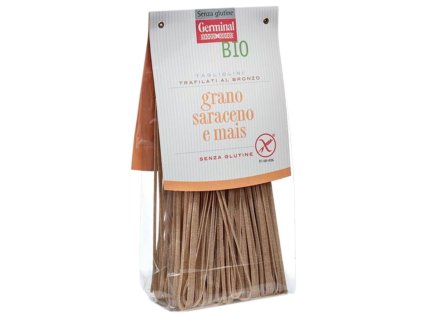 Germinal Tagliolini pohánka a kukurica bezpelkové BIO cestoviny 250g