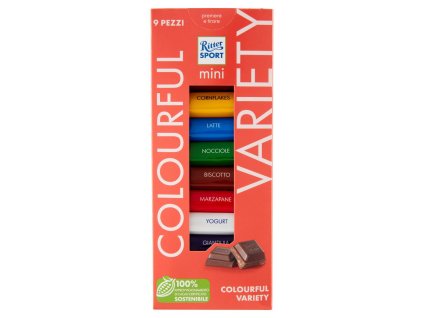 Ritter Sport pestrý mix mini čokolád 150g