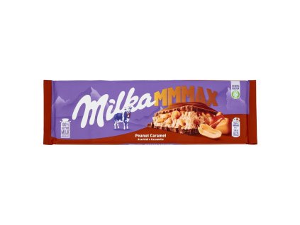 Milka čokoláda arašidy karamel 276g